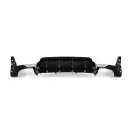 HAUER Galinio Bamperio Difuzorius skirtas BMW G20 / G21 LCI (22-26) M340i / M340d, juodas blizgus