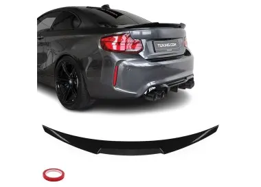EVO M-style Spoileris ant Bagažinės dangčio skirtas BMW F22 / F23 / F87, juodas blizgus