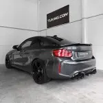 EVO M-style Spoileris ant Bagažinės dangčio skirtas BMW F22 / F23 / F87, juodas blizgus