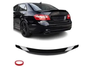 PSM style Spoileris ant Bagažinės skirtas Mercedes W212 (09-16) sedan, juodas blizgus