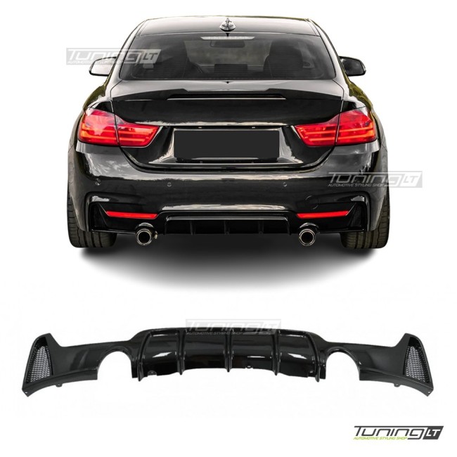 Performance diffuser for BMW F32 / F33 / F36 (13-) M-Sport