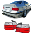 Tail Lights Rear Lights Set for Audi A3 8L 96-03 Facelift Look New in  Red/White