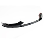 Performance front bumper lip spoiler for BMW F20 / F21 LCI M-Sport (15-19), glossy black
