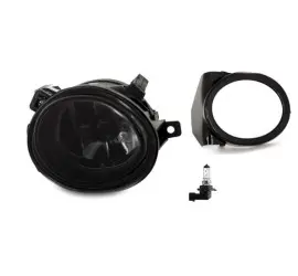Fog light right side for BMW E46 M-Tech / M3 bumper, smoked