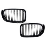 Performance kidney grille for BMW X3 F25 LCI / X4 F26, glossy black 