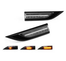 Dynamic side repeaters for VW T6 (15-19), clear