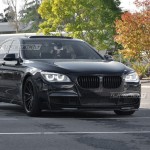 Kidney grille for BMW F01 / F02 (08-15), glossy black 