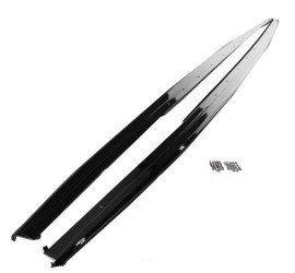 Performance side skirt extensions for BMW F22 / F23 glossy black
