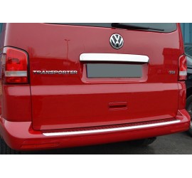 Rear bumper protector for VW T5 / T5.1 / T6, chrome