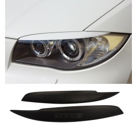 Headlights eyebrows / trims for BMW E81 / E82 / E87 / E88 (04-11)