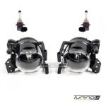 Fog lights for BMW E92 / E93 with M3-style bumper, clear (06-10)