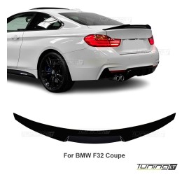 CSL design trunk spoiler for BMW F32 (13-), glossy black