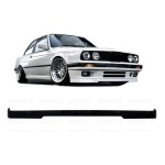 IS front bumper spoiler for BMW E30 (84-94)