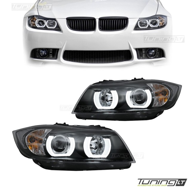 Angel Eyes headlights for BMW E90/E91 2005-2008