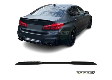 CS-style trunk spoiler for BMW G30 / F90 (17-), glossy black 
