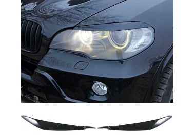 Headlights eyebrows / trims for BMW E70 X5 (07-13)