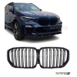 Performance kidney grille for BMW G05 X5, glossy black 