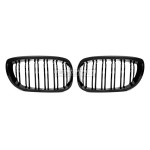 Performance kidney grille for BMW E46 coupe / convertible (03-06), glossy black 