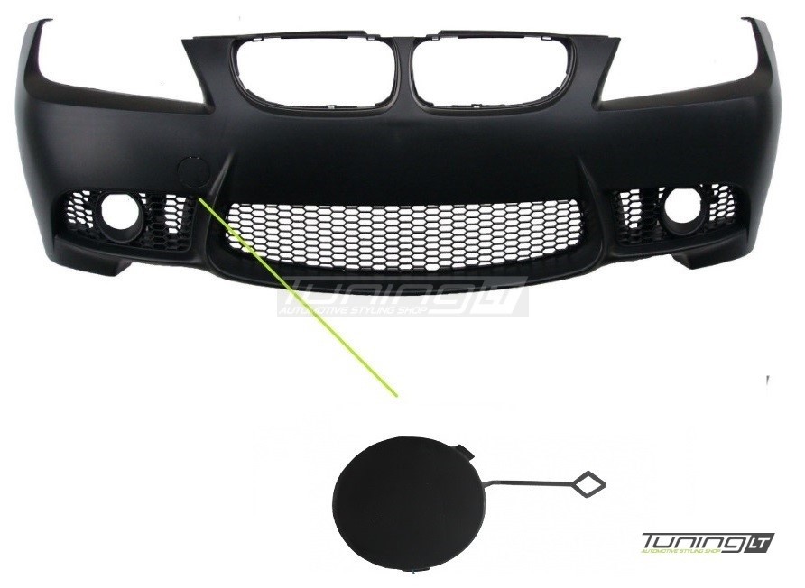BMW E90 / E91 M3 look buferio tempimo kilpos dangtelis