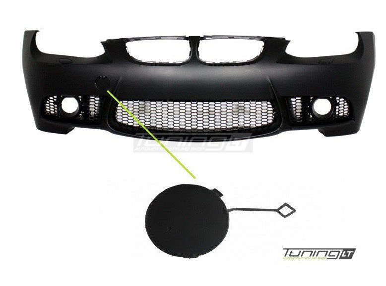 BMW E92 / E93 M3 look bamperio tempimo kilpos dangtelis