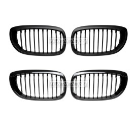 For BMW E46 coupe / cabrio front kidney grille, black