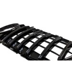 Front grille for Mercedes-Benz CLS C218 (14-18), glossy black