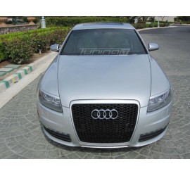 Headlights eyebrows / trims for Audi A6 C6 (04-11)