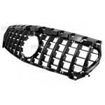 Front grille for Mercedes CLA C117 (13-16), glossy black