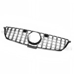 GT R Panamericana style Front Grille for Mercedes ML W166 (11-15), chrome