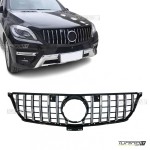 GT R Panamericana style Front Grille for Mercedes ML W166 (11-15), chrome