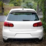 Universal Trunk Spoiler / Roof Spoiler, Glossy Black ABS