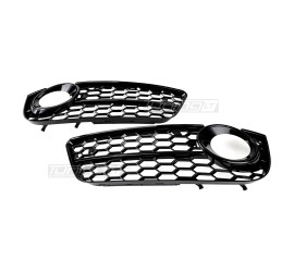 RS-style Fog light Grille / Covers for Audi A5 B8 (07-11) with standard bumper