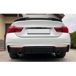 M4-style Bagažinės Spoileris skirtas BMW F36 Gran Coupe, juodas blizgus