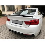 M4-style Bagažinės Spoileris skirtas BMW F36 Gran Coupe, juodas blizgus