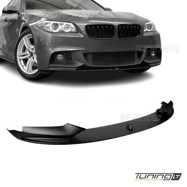 For BMW F10 / F11 Performance bumper spoiler, matte black