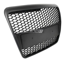 RS-design front grille for Audi A6 C6 (04-11), black matte