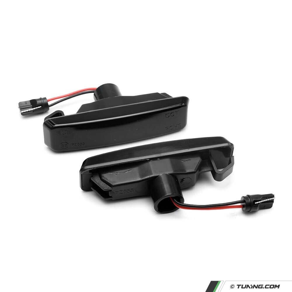 Sequential Side Indicators For BMW E39 running LED Dynamic Side Indicators, black