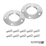 5 mm Wheel Spacers Kit 5x120 / 72.6 - set of 2 pcs. with Bolts