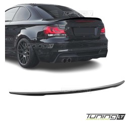 Performance trunk spoiler for BMW E82 (07-13), glossy...