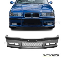 M-Look Front Bumper with Splitter for BMW E36 (90-99)