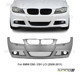 M-Sport priekinis bamperis, skirtas BMW E90 / E91 LCI...