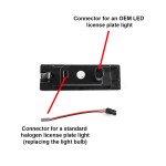 LED License plate Light set for BMW F20 / F21