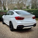 Galinio dangčio Spoileris skirtas BMW F16 X6 (15-19), juodas blizgus