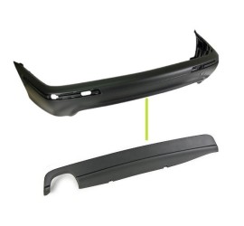 Rear Diffuser for BMW E39 sedan / touring with m-pack (95-03) 