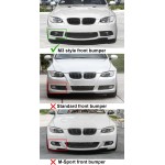 Rūko Žibintas, dešinės pusės tinkantis BMW E92 / E93 su M3-look bamperiu, skaidrus