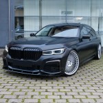 Priekinės Grotelės skirtos BMW G11 / G12 LCI (19-22), juodos blizgios