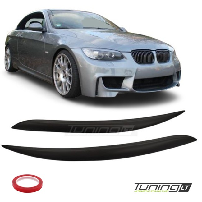 Headlight eyebrows / trims for BMW E92 / E93 (06-10) Headlight eyebrows / trims for BMW E92 / E93 (06-10)