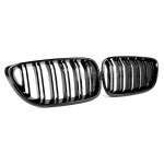 Performance priekinės Dvigubos Grotelės skirtos BMW F22 / F23 / F87, juodos blizgios