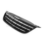 Priekinės grotelės be ženkliuko skirtos VW Tiguan (07-11), juodos