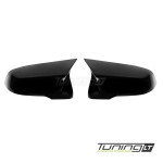 M look Veidrodėlių Dangteliai, komplektas skirtas BMW F10 LCI, F11 LCI, F07, F06, F12, F13 LCI, juodi blizgūs